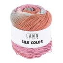 Silk Color 100 % Seide Fb. 1 Rosa-grau-orange