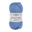 Quattro Baumwollgarn Fb. 10 Blau von Langyarns