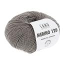 100% Merinowolle Merino 120 Fb. 0326 Braun melange von Langyarns