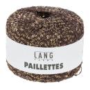 Garn Paillettes Fb. 68 Braun Gold von Langyarns