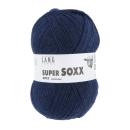 Super Soxx 6-fach Sockengarn Superwash Uni Fb. 25 Navy Blau