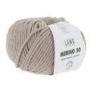 Merinowolle Merino 50 Fb. 122 Beige von Langyarns