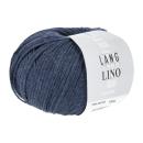 Bändchengarn Lino 100% Leinen Fb. 25 Dunkelblau von Langyarns