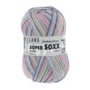Lang Super Soxx Color Cocktailsoxx Sockenwolle 4-Fach superwash Fb. 287 Caipirinha