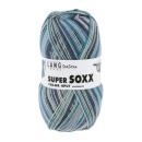 Lang Super Soxx Color SeaSoxx Sockenwolle 4-Fach superwash Fb. 415 ArcticOcean
