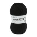 Lang Super Soxx Sockenwolle 6-Fach superwash Fb. 4 uni Schwarz