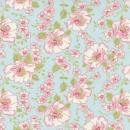 Patchworkbaumwolle Grace Fb. Duck Egg by Brenda Riddle for moda