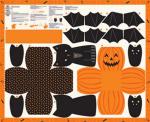 Panel Stoff Halloween Ghouls Goodies Stacy lest Ilsu