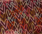 Polyester Jersey Yoga sport hearts