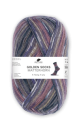 Sockenwolle 4-fädig Golden Socks Matterhorn Fb. 450-11 schwarz-rot