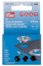 Ösen mit Scheiben 8 mm Fb. Silber Nachfüllpack 32 Stk