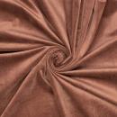 Velvet Samt Baumwolle-Elastan Fb. Braun