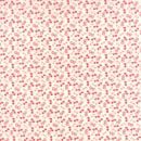 Patchworkbaumwolle FLANNEL Little Ruby Bows white red bei Bonnie & Camille