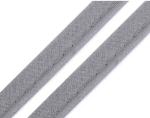 Paspelband 12 mm Fb. hellgrau Meterware