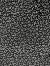 Patchworkbaumwolle Blümchen schwarz/weiß Sevenberry Print