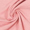 Bündchenstoff 50/100 cm Heike melange 1432 rosa