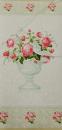 Patchworkstoff Panel Hopelessly Romantic Rosen Vase