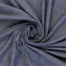 Baumwoll Flanell Stoff Hudson Fb. Jeansblau von Swafing