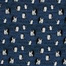 Jersey Baumwolle Arctic Animals Pinguine blau by JaTiJu