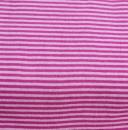 Bündchen-Schlauch Streifen Rosa-pink