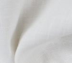 Swafing Damiel Leinenstoff uni weiß