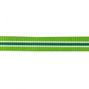 Ripsband gestreift 6mm lindgrün