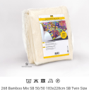 268 Bamboo Mix SB 50/50 183x228cm SB Twin Size