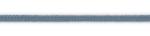 Kordel rauchblau flach 5 mm breit 001965140 von Westfalenstoffe