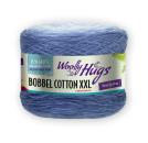 Woolly Hugs Bobbel Cotton XXL Fb. 603 Blau-Verlauf