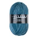 Trekking 4-fach Color Sockenwolle Fb. 820 petrol blau von Atelier Zitron